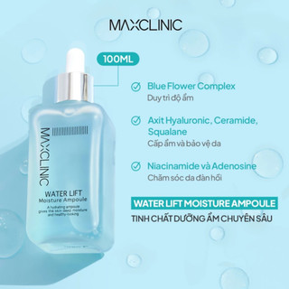 Tinh Chất MaxClinic Dưỡng Da Căng Bóng, Ngăn Ngừa Lão Hóa, Mờ Thâm Nám, Cấp Ẩm Tức Thì 100ml