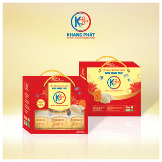   Hộp 6 hũ  TỔ YẾN CHƯNG ĐÔNG TRÙNG HẠ THẢO Dược Khang Phát  6 hũ x 70ml  