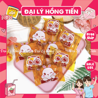  Combo Bánh Ruốc Gấu Thỏ  Đài Loan  40G  Bánh Ruốc Đài Loan đồ ăn vặt 