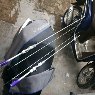  Cần  UL Hoàng Đế -  Emperor predator Màu Tím trắng hài hòa chuyên lure cá lóc. 