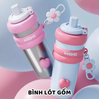  Ly - Cốc nước Giữ Nhiệt Trancy tráng sứ giữ nóng lạnh nhiều giờ dung tích 