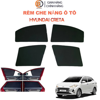 Rèm che nắng cho xe Hyundai Creta 2016-2021, 2022-2024 dùng cho cửa kính xe hơi có nam châm chống nắng