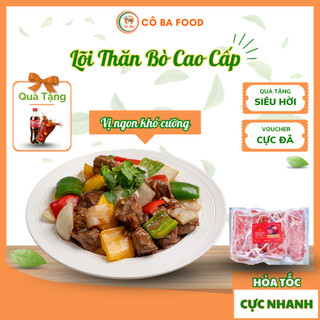[ Siêu Tốc 1H ]  Lõi Thăn Kobe- Dẻ Sườn Kobe Khay - Áp Chảo- Steak