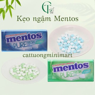 Kẹo ngậm không đường Mentos nhiều hương vị hộp 17,5G I 35G