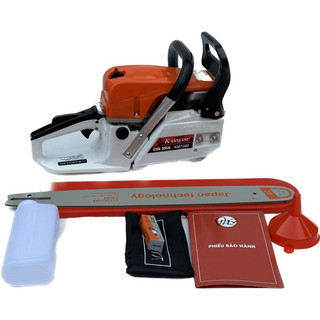 máy cưa sích chạy xăng kasmasu -KM7300- lam dài 55cm xích 34 mắt nhông đồng tiền