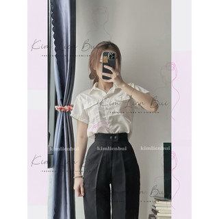 [Mã 19] Quần Tây 2 Nút Bấm