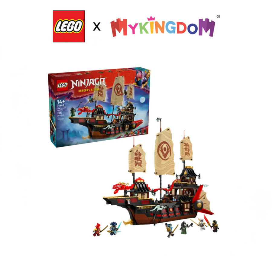 Đồ Chơi Lắp Ráp Thuyền Phiêu Lưu Ninjago LEGO NINJAGO 71848 (2387 chi tiết)
