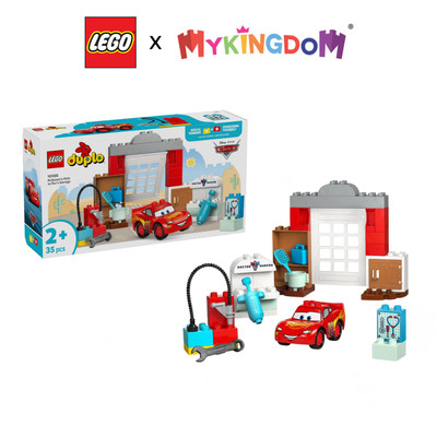 Đồ Chơi Bộ Lắp Ráp Chuyến Thăm Gara Của Bác Sĩ Doc Và Xe McQueen LEGO DUPLO 10456 (35 chi tiết)