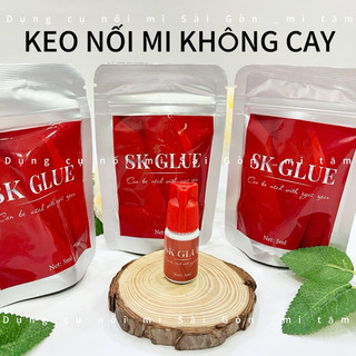  Keo nối mi không cay sk glue _ Dụng cụ nối mi _ Phụ liệu nối mi Mi Tâm 