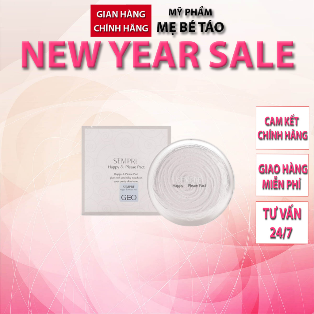 PHẤN PHỦ GEO TRẮNG SEMPRE HAPPY