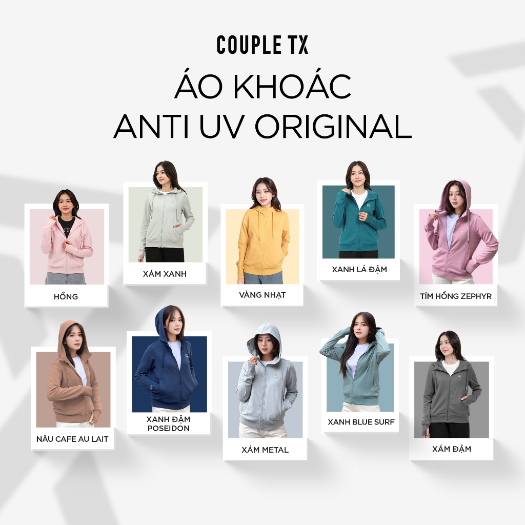 Áo Khoác Chống Nắng Nữ Couple TX Anti UV Original Form Regular WOK 2064 | BigBuy360 - bigbuy360.vn