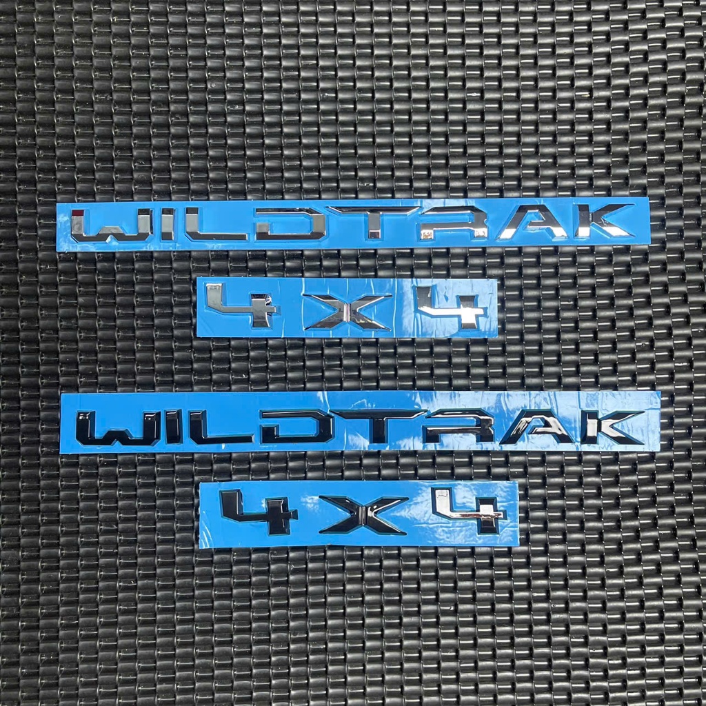 Chữ nổi 4x4 WILDTRAK dán xe Ford Ranger. BHXH