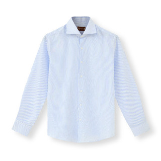 Áo sơ mi nam kẻ sọc cổ CUTAWAY WEMAN, chất liệu cao cấp hạn chế nhăn xù - WMA2506