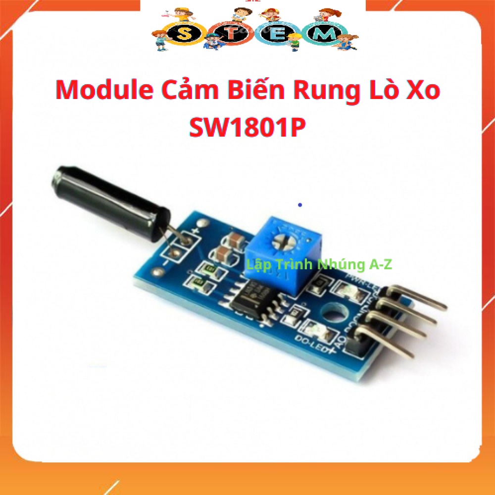 [Stem A-Z][G39] Module Cảm Biến Rung Lò Xo SW1801P