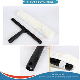 Tấm lau kính thay thế 35cm ( Bông thỏ cao cấp )