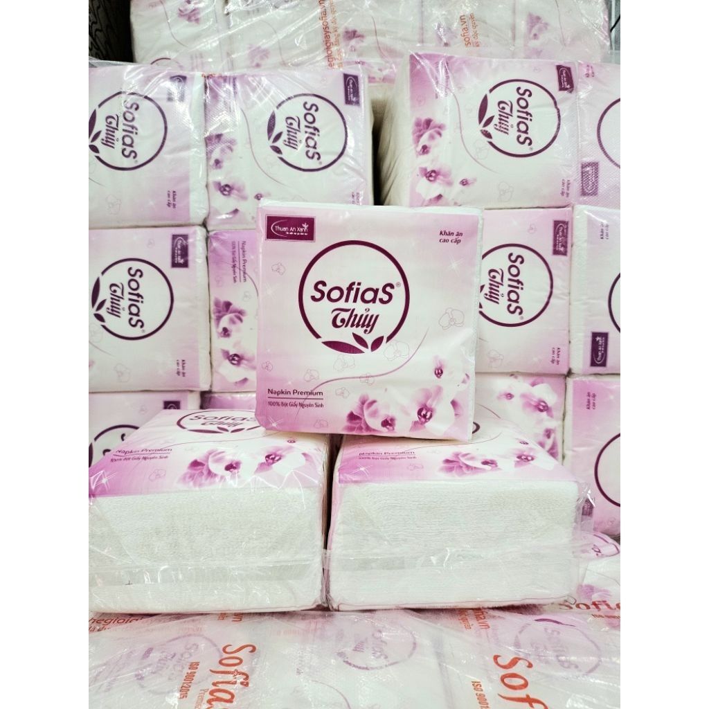 Khăn Giấy Vuông Premium Khổ Lớn
