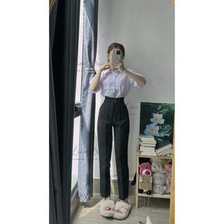 [Mã 8] Quần Tây Nút Cài Lệch
