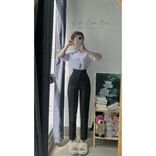 [Mã 8] Quần Tây Nút Cài Lệch