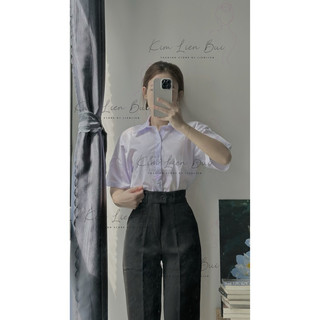 [Mã 8] Quần Tây Nút Cài Lệch