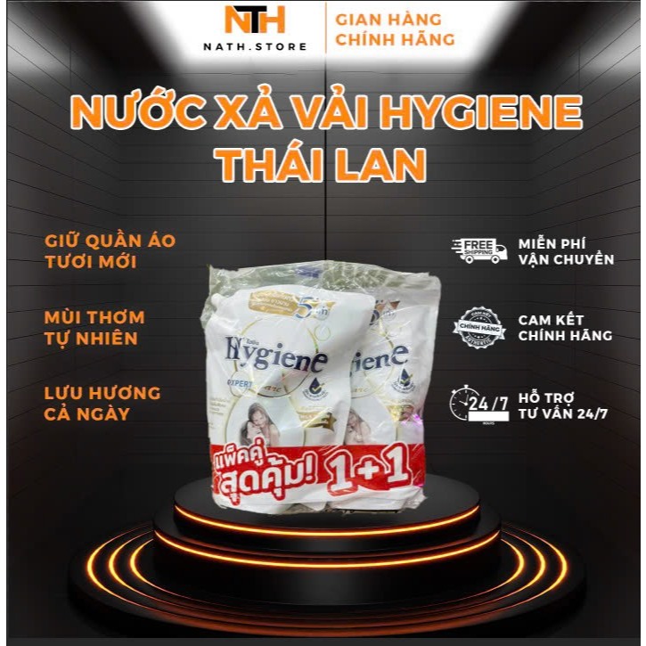 Combo 2 túi xả Hygiene chính hãng Thái Lan