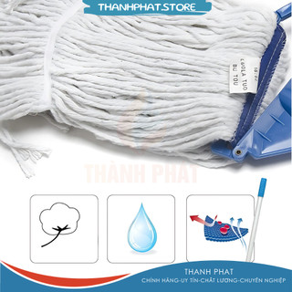 Combo 2 cây lau sàn ướt dạng kẹp cho xe ép nước CHAO BAO