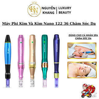Máy Dr.pen UHOOMA F3 F7 Máy Phi Kim Nano Cấy Tảo | Cấy Phấn Phi Nano Đầu 12 Đầu 36 Dùng Cho Máy Phi Kim Chăm Sóc Da Mặt