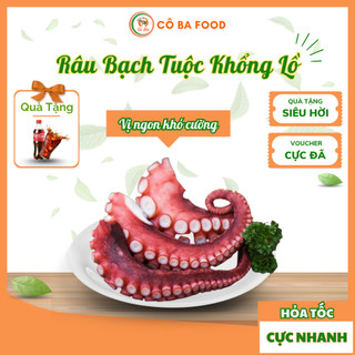 [ Siêu Tốc 1H ] Râu Bạch Tuộc Khổng Lồ - 3-4 Râu- Rã Đông Khoảng 400-500G