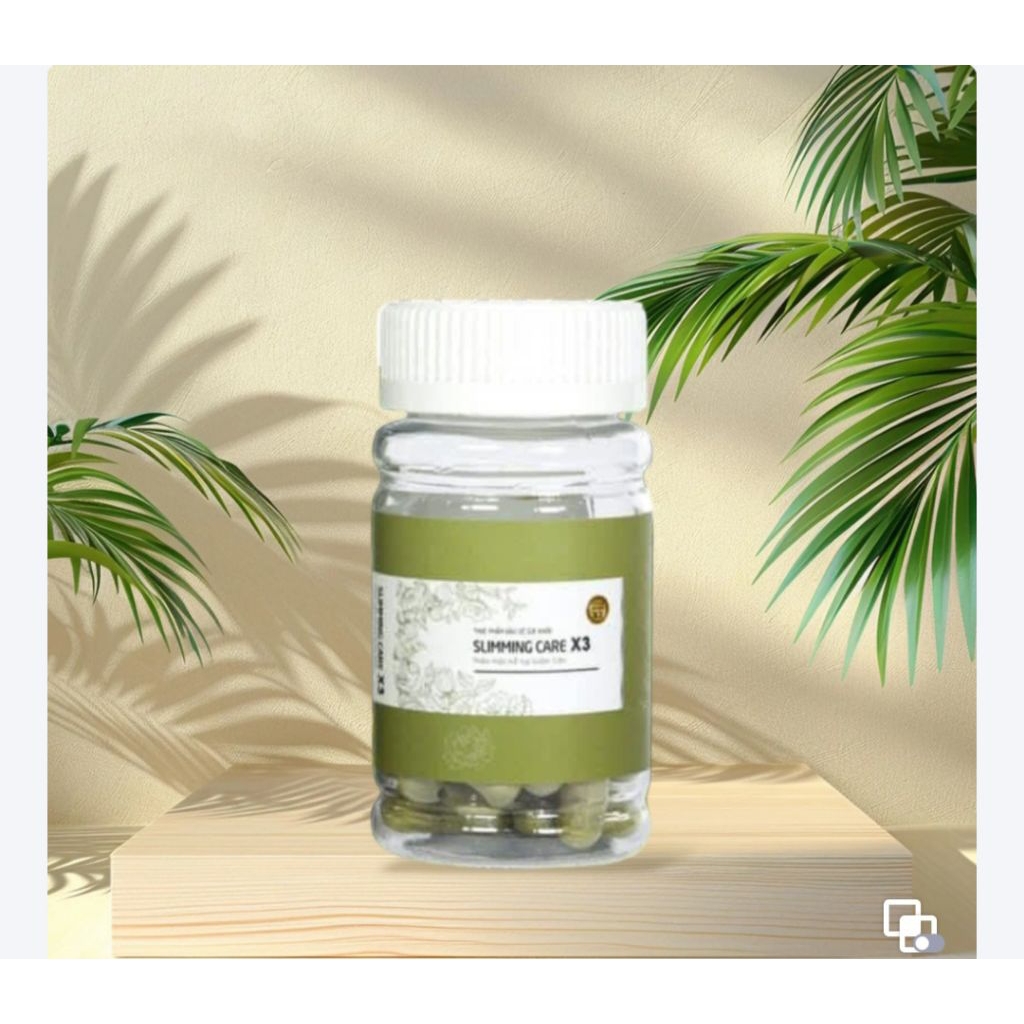 Hộp 38 viên không detox Trà thảo mộc aura slimming care x3