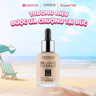 Kem nền dạng lỏng Catrice HD Liquid Coverage tạo lớp che phủ tự nhiên lên tới 24h 30ml