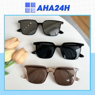 Mắt kính thời trang chống tia UV 400 AH1993 gọng kim loại form vuông phong cách nam nữ 5031