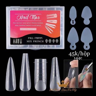 Phụ kiện nail - Móng định hình úp gel MIX 4 form