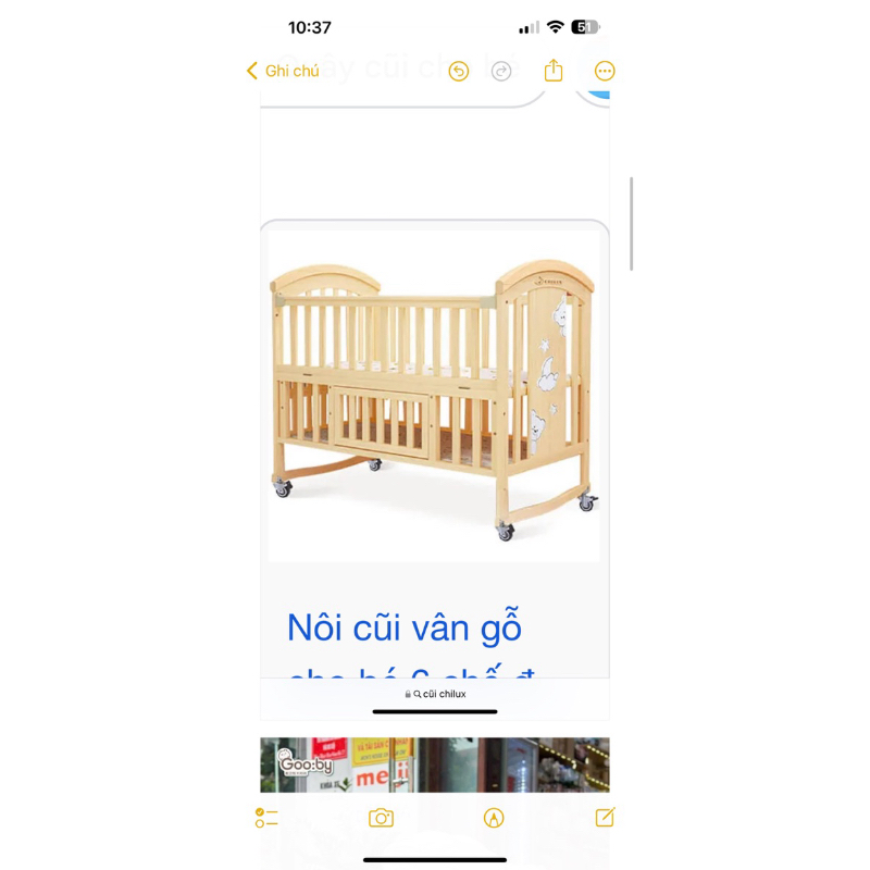 cũi gỗ chilux 6 chế độ