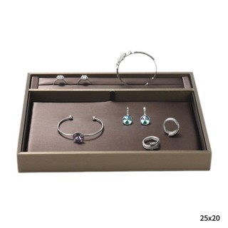 Khay Mâm bán hàng nữ trang 20x25cm Cổ dây chuyền,dây lắc ,dây chuyền,dây mặt,kệ trưng trang sức,vòng tay bông tai,nhẫn