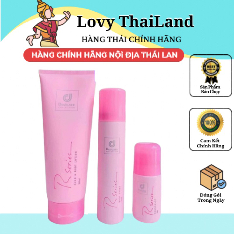 hàng chính hãng] Xịt thơm Designer collection rseries body spray