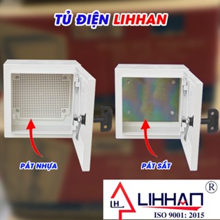 Vỏ tủ điện LIHHAN, chất liệu nhựa ABS, chống nước, hộp điện kỹ thuật có khóa, nhiều kích cỡ khác nhau