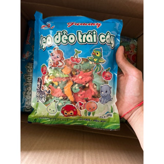 Kẹo Dẻo Thú, Cá Sấu Dẻo Mềm, Ngon, Vị Tuổi Thơ Hương Trái Cây