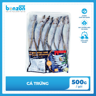 Cá trứng Bonzon (500g) - Cá Trứng Đông Lạnh Béo Ngậy, Chiên Giòn Ngon