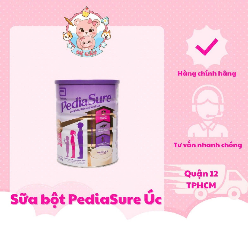 Sữa bột Pediasure Úc 850g
