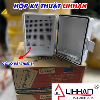 Tủ điện nhựa ngoài trời LIHHAN, hộp kỹ thuật chống nước ABS, Vỏ tủ điện nhựa chống nước