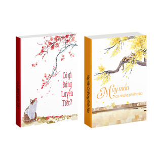 Combo sách Có gì đáng luyến tiếc và May mắn có những phiền não Khenpo Sodargye Á Châu Books