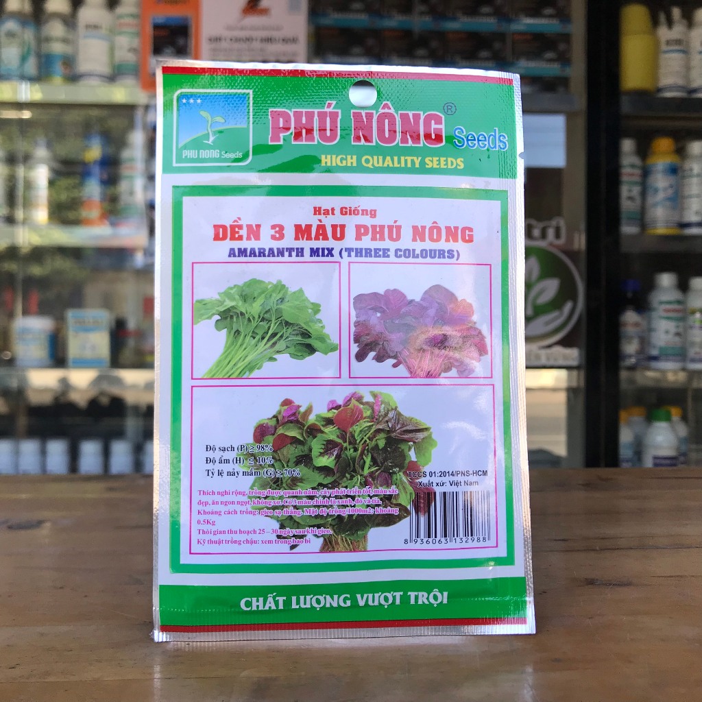 Hạt giống dền 3 màu 20g