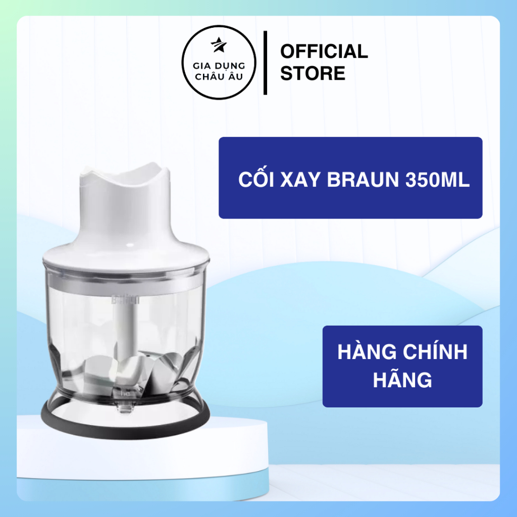 [CHÍNH HÃNG] Cối xay khô 350ml máy xay cầm tay Braun - Hàng chính hãng