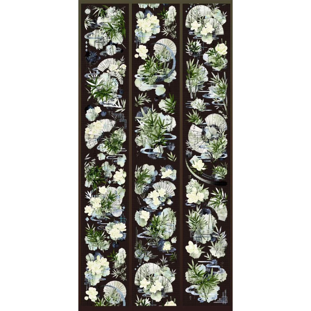 [Chiết theo chu kỳ Loop 100cm] của hãng TOURNESOL STUDIO họa tiết trang trí  (TL-10)=>PET VỎ SÒ