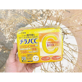 Mặt nạ CC Melano dưỡng trắng 20 miếng