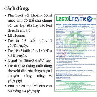 Lactoenzyme 8+ kích thích ăn ngon cho bé
