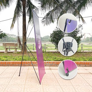 Chân Standee Chữ X Giá Rẻ Kt 80x180cm | LST