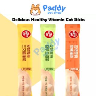 Súp Thưởng Mèo Wanpy Happy 100 (Túi 5 tuýp*14g)