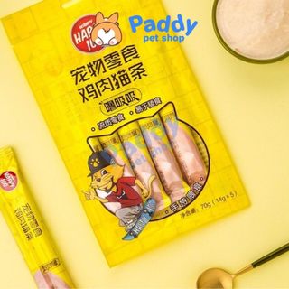 Súp Thưởng Mèo Wanpy Happy 100 (Túi 5 tuýp*14g)