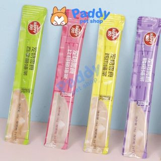 Súp Thưởng Mèo Wanpy Happy 100 (Túi 5 tuýp*14g)