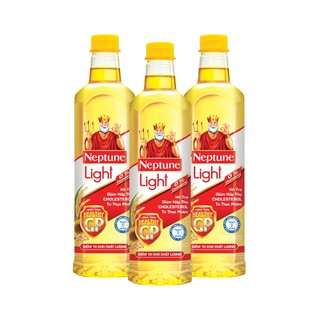 [Combo 3 Chai] Dầu ăn Neptune Light 1L